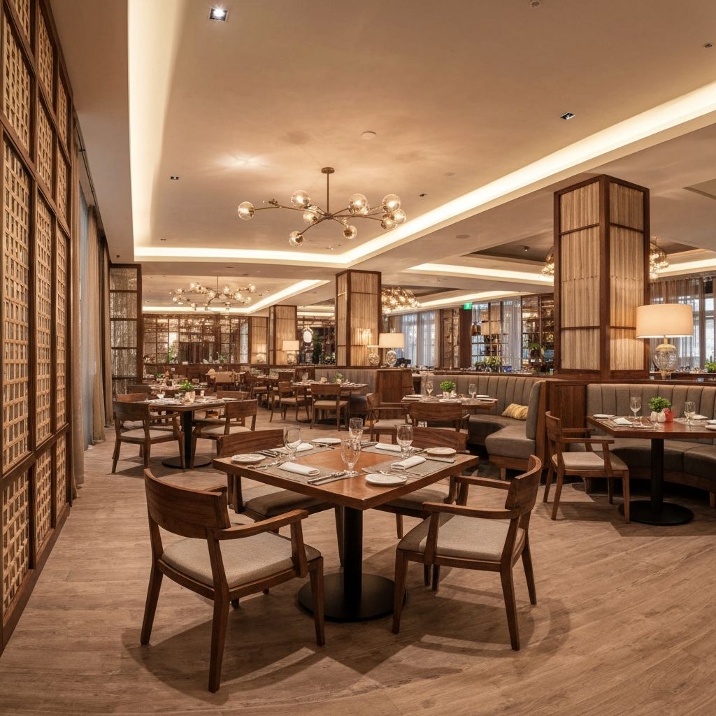 Premium restaurant interior